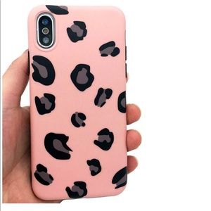 iPhone XS Max Pink Leopard Case